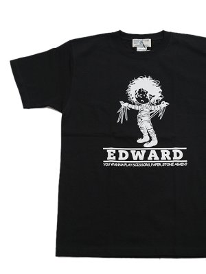 画像1: 【 Homage（オマージュ） 】Homage T-Shirts [ EDWARD ] [ BLACK ] 【 メール便可 】