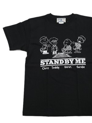 画像1: 【 Homage（オマージュ） 】Homage T-Shirts [ STAND BY ME ] [ BLACK ] 【 メール便可 】