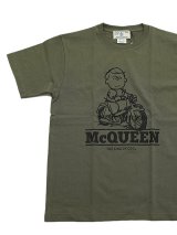【 Homage（オマージュ） 】Homage T-Shirts [ McQUEEN ] [ OLIVE ] 【 メール便可 】