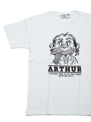 画像1: 【 Homage（オマージュ） 】Homage T-Shirts [ ARTHUR ] [ WHITE ] 【 メール便可 】