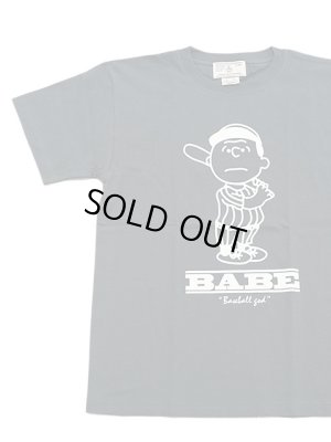 画像1: 【 Homage（オマージュ） 】Homage T-Shirts [ BABE ] [ NAVY ] 【 メール便可 】