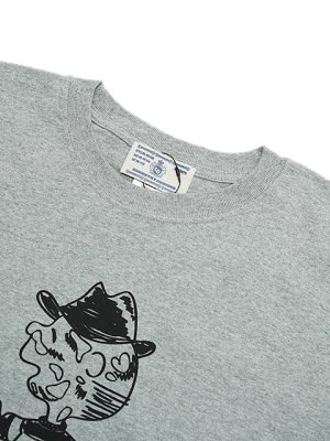 画像4: 【 Homage（オマージュ） 】Homage T-Shirts [ FREDDY ] [ H.GRAY ] 【 メール便可 】