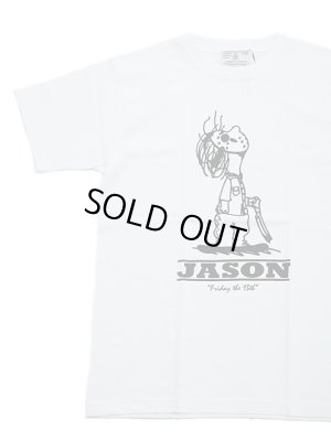 画像1: 【 Homage（オマージュ） 】Homage T-Shirts [ JASON ] [ WHITE ] 【 メール便可 】