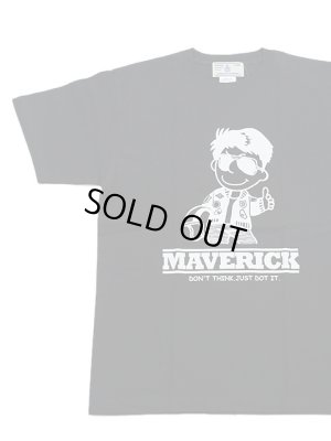 画像1: 【 Homage（オマージュ） 】Homage T-Shirts [ MAVERICK ] [ BLACK ] 【 メール便可 】