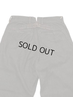 画像9: 【 ORGUEIL（オルゲイユ） 】　ハンドダイキャンバストラウザー [ Hand-Dyed Canvas Trousers ]