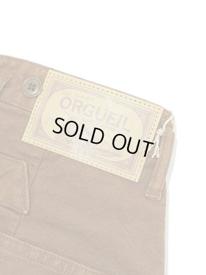 画像12: 【 ORGUEIL（オルゲイユ） 】 フレンチレイルロードトラウザース [ French Railroad Trousers ] [ Brown ]