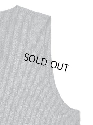 画像4: 【 ORGUEIL（オルゲイユ） 】 撚り杢ストライプワーカーズジレ [ COVERT STRIPE  WORKERS GILET ]