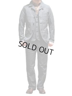 画像9: 【 ORGUEIL（オルゲイユ） 】 撚り杢ストライプワーカーズジレ [ COVERT STRIPE  WORKERS GILET ]