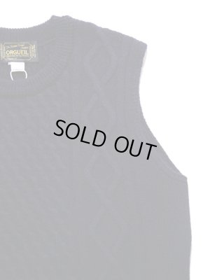 画像6: 【 ORGUEIL（オルゲイユ） 】　ケーブルニットベスト　[ Cable Knit Vest ]