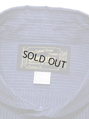 画像7: 【 ORGUEIL（オルゲイユ） 】　七分袖ストライプシャンブレーショールカラーシャツ　[ SHAWL COLLAR SHIRTS ]　[ BLUE ]