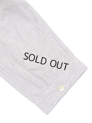 画像5: 【 ORGUEIL（オルゲイユ） 】　七分袖撚り杢シャンブレーショールカラーシャツ　[ SHAWL COLLAR SHIRTS ]