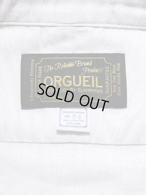 画像8: 【 ORGUEIL（オルゲイユ） 】　カッタウェイシャツ　[ Cutaway Shirt ]