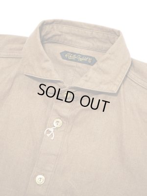 画像3: 【 ORGUEIL（オルゲイユ） 】　ブラウンデニムカッタウェイシャツ　[ Brown Denim Cutaway Shirt ]