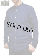 【 ORGUEIL（オルゲイユ） 】　ドビークロスバンドカラーシャツ [ Dobby Cloth Band Collar Shirt ]