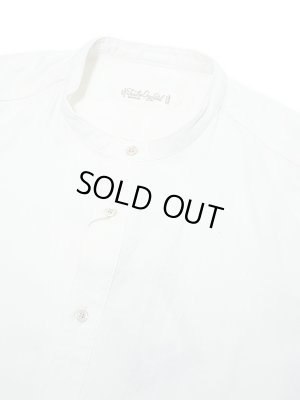 画像3: 【 ORGUEIL（オルゲイユ） 】　七分袖バンドカラーリネンシャツ　[ BAND COLLAR LINEN SHIRTS ]　[ WHITE ]
