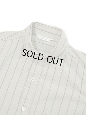 画像3: 【 ORGUEIL（オルゲイユ） 】　七分袖ストライプショールカラーシャツ　[ SHAWL COLLAR SHIRTS ] [ BEIGE ]