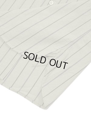 画像6: 【 ORGUEIL（オルゲイユ） 】　七分袖ストライプショールカラーシャツ　[ SHAWL COLLAR SHIRTS ] [ BEIGE ]
