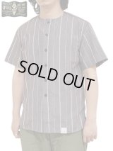【 ORGUEIL（オルゲイユ） 】　ベースボールシャツ [ Baseball Shirt ] [ Black ]