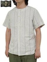 【 ORGUEIL（オルゲイユ） 】　ベースボールシャツ [ Baseball Shirt ] [ Grey ]