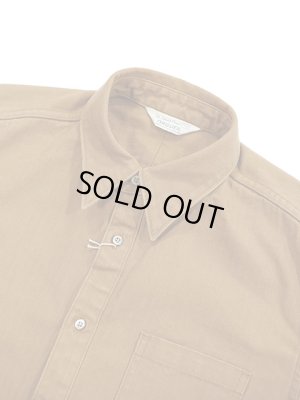 画像3: 【 ORGUEIL（オルゲイユ） 】 ヘリンボーンワークシャツ [ Herringone Work Shirt ] [ BROWN ]