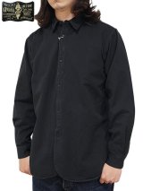 【 ORGUEIL（オルゲイユ） 】 オフィサーシャツ [ Officer Shirt ] [ Black ]