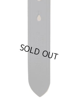 画像5: 【 ORGUEIL（オルゲイユ） 】　ベンズレザーレザーベルト　[ Benz Leather Belt ]　[ BLACK ]