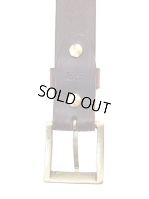 画像3: 【 ORGUEIL（オルゲイユ） 】　ベンズレザーレザーベルト　[ Benz Leather Belt ]　[ BROWN ]