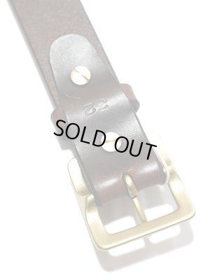 画像4: 【 ORGUEIL（オルゲイユ） 】　オイルハーネスベルト　[ Oil  Harness Belt ]　[ BROWN ]