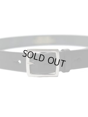 画像2: 【 ORGUEIL（オルゲイユ） 】　ベンズレザーベルト　[ Benz Leather Belt ]　[ BLACK ]