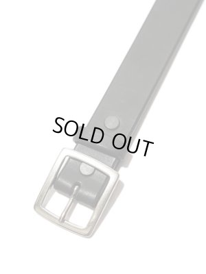 画像3: 【 ORGUEIL（オルゲイユ） 】　ベンズレザーベルト　[ Benz Leather Belt ]　[ BLACK ]