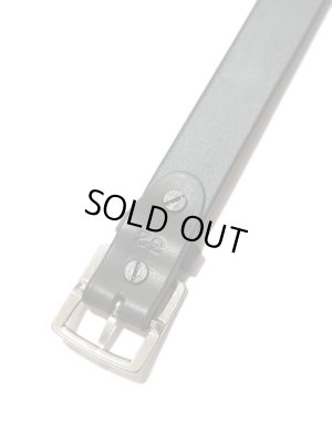 画像4: 【 ORGUEIL（オルゲイユ） 】　ベンズレザーベルト　[ Benz Leather Belt ]　[ BLACK ]