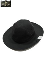 【 ORGUEIL（オルゲイユ） 】 ブッシュハット [ Bush Hat ] [ BRITISH MILLERAIN COTTON ] [ Black ]
