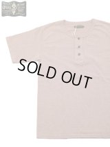 【 ORGUEIL（オルゲイユ） 】 吊り編み天竺ヘンリーネックTシャツ [ HENRY T-SHIRT ] [ Orange ] 【 メール便可 】
