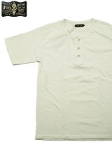 【 ORGUEIL（オルゲイユ） 】 吊り編み天竺ヘンリーネックTシャツ [ HENRY T-SHIRT ] [ White ] 【 メール便可 】