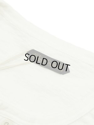 画像4: 【 ORGUEIL（オルゲイユ） 】 吊り編み天竺ヘンリーネックTシャツ [ HENRY T-SHIRT ] [ White ] 【 メール便可 】