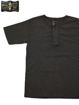 【 ORGUEIL（オルゲイユ） 】 吊り編み天竺ヘンリーネックTシャツ [ HENRY T-SHIRT ] [ Charcoal ] 【 メール便可 】