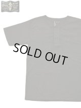 【 ORGUEIL（オルゲイユ） 】 吊り編み天竺ヘンリーネックTシャツ [ HENRY T-SHIRT ] [ Charcoal ] 【 メール便可 】