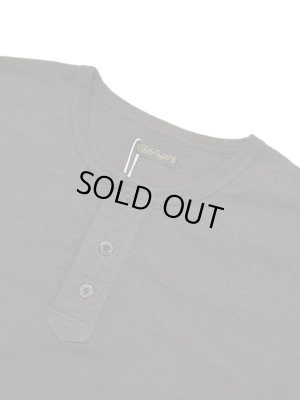 画像3: 【 ORGUEIL（オルゲイユ） 】 吊り編み天竺ヘンリーネックTシャツ [ HENRY T-SHIRT ] [ Charcoal ] 【 メール便可 】