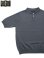 画像1: 【 ORGUEIL（オルゲイユ） 】 コットンリネンニットポロシャツ  [ Cotton Linen Knit Polo Shirt ] [ NAVY ] 【 メール便可 】 (1)