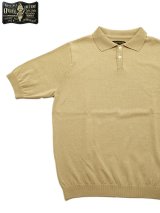 【 ORGUEIL（オルゲイユ） 】 コットンリネンニットポロシャツ  [ Cotton Linen Knit Polo Shirt ] [ BEIGE ] 【 メール便可 】