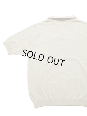 画像2: 【 ORGUEIL（オルゲイユ） 】 コットンリネンニットポロシャツ  [ Cotton Linen Knit Polo Shirt ] [ GRAY ] 【 メール便可 】