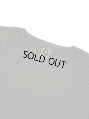 画像3: 【 ORGUEIL（オルゲイユ） 】 竹目サーマルクルーネックTシャツ [ Thermal Crew Neck T-Shirt ] [ Charcoal ]