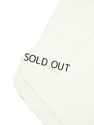 画像5: 【 ORGUEIL（オルゲイユ） 】 竹目サーマルクルーネックTシャツ [ Thermal Crew Neck T-Shirt ] [ White ]