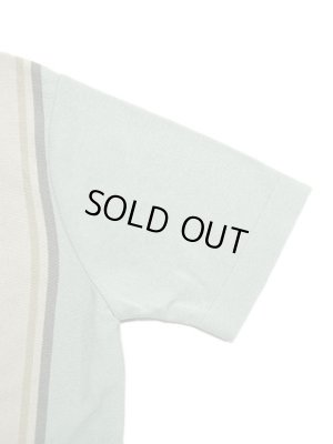 画像4: 【 ORGUEIL（オルゲイユ） 】 ストライプニットシャツ  [ Stripe Knit Shirt ] [ Bluegray ]