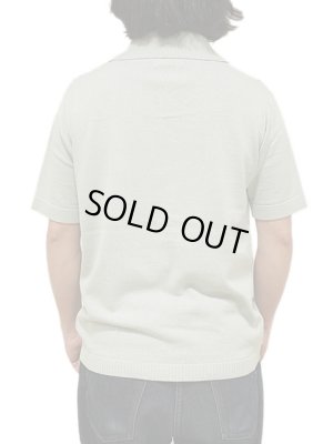 画像2: 【 ORGUEIL（オルゲイユ） 】 ストライプニットシャツ  [ Stripe Knit Shirt ] [ Bluegray ]