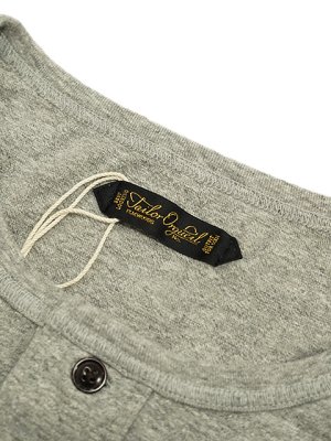 画像6: 【 ORGUEIL（オルゲイユ） 】 ラフィ天竺ヘンリーネックTシャツ [ Top Henry T-Shirt ] [ GREY ] 【 メール便可 】