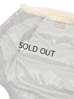 画像13: 【 Y'2 LEATHER（ワイツーレザー） 】　ムートン x ホースハイドダウンベスト [ Mouton × Oil Soft Horse ] [ Yellow x Olive ]