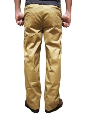 画像2: 【 Pherrow's（フェローズ） 】　チノパン　[ M-41 アーミートラウザーズ ] [ BEIGE ]