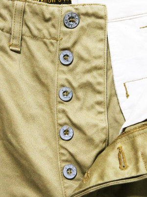 画像8: 【 Pherrow's（フェローズ） 】　チノパン　[ M-41 アーミートラウザーズ ] [ BEIGE ]