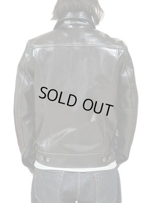 画像2: 【 限定モデル 】 【 Y'2 LEATHER（ワイツーレザー） 】 ホースハイドGジャン ( 3rd Type )  [ Vintage Horse Light ] [ 馬革 ]